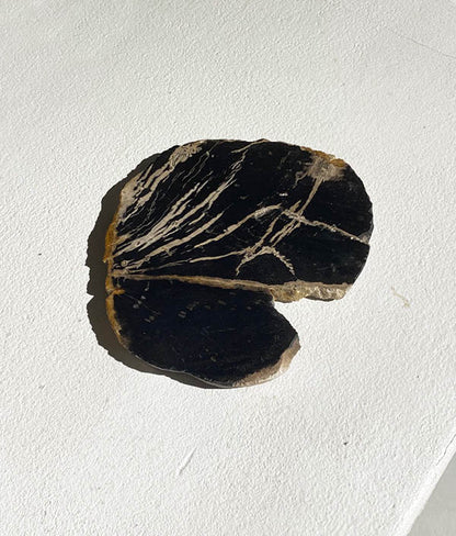 WOOD COASTER Black