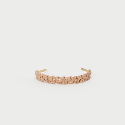 Knitted bangle S_natural