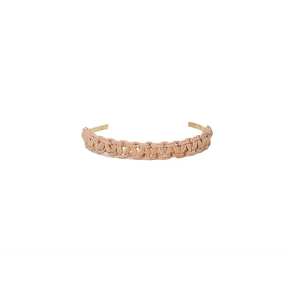 Knitted bangle S_natural