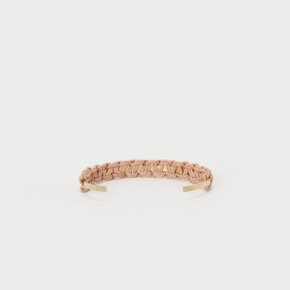 Knitted bangle S_natural