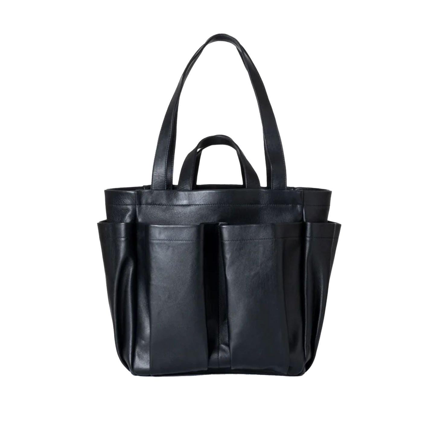 Aeta_LE46_DOUBLE HANDLE TOTE：M_Black