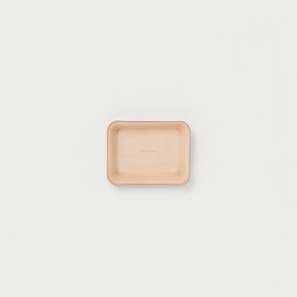 leather tray S #natural