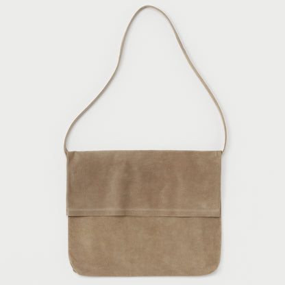 Pig flap shoulder bag big_beige_Hender Scheme