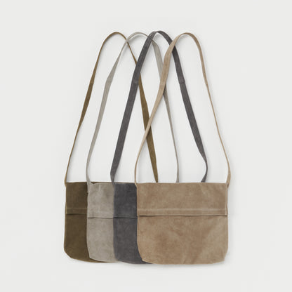 Pig flap shoulder bag small_beige_Hender Scheme