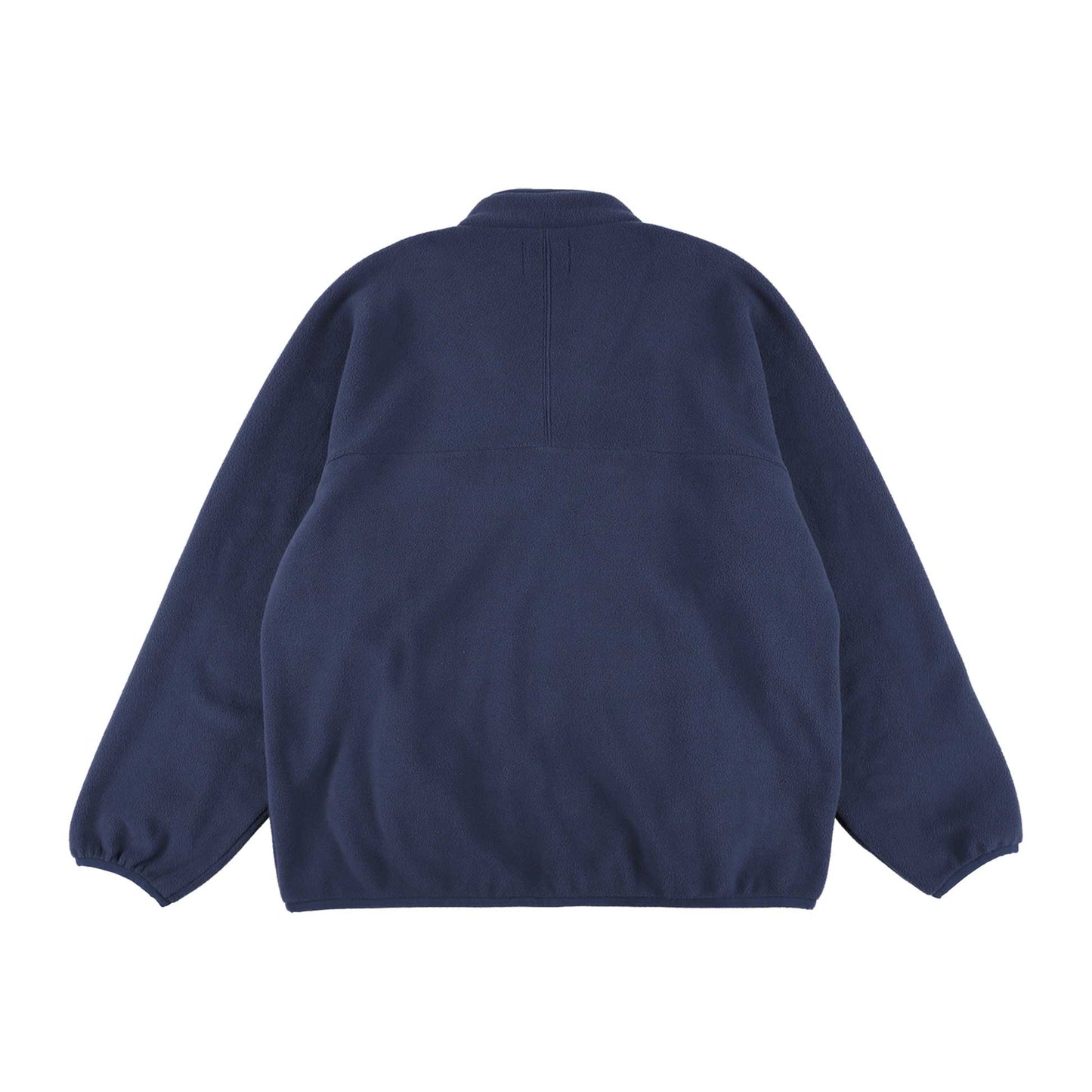 y-COLLAR FLEECE JACKET NAVY M