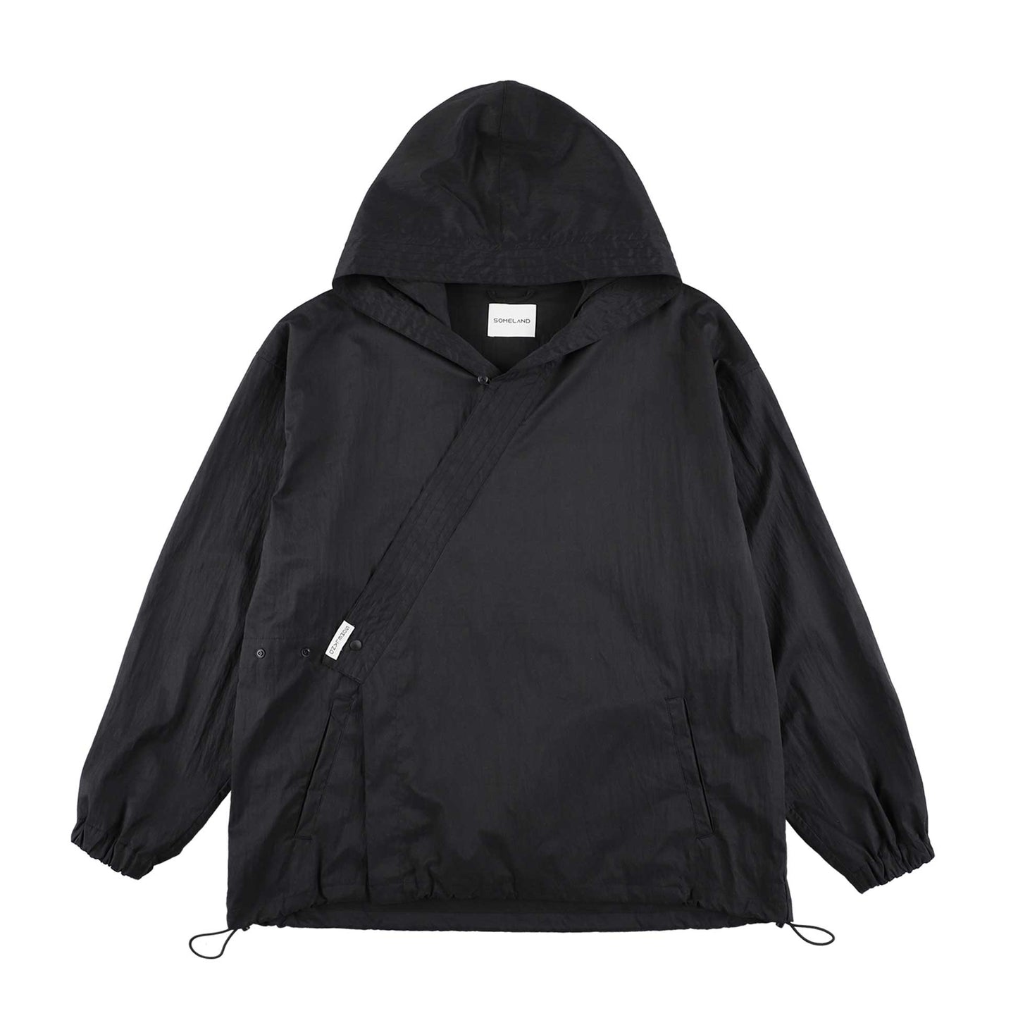 y-COLLAR HOODIE JACKET BLACK XL