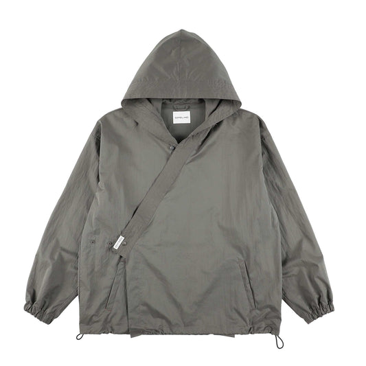 y-COLLAR HOODIE JACKET CHARCOAL L