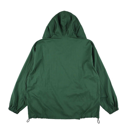 y-COLLAR HOODIE JACKET GREEN L