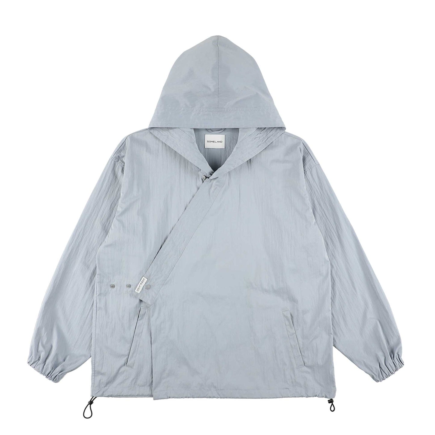 y-COLLAR HOODIE JACKET LIGHT BLUE L