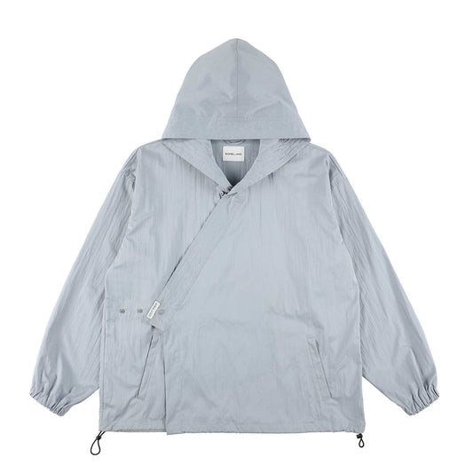 y-COLLAR HOODIE JACKET LIGHT BLUE XL