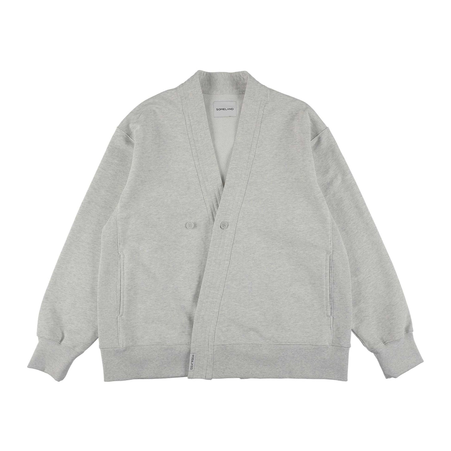 y-COLLAR JUDO SWEAT HEATHER L