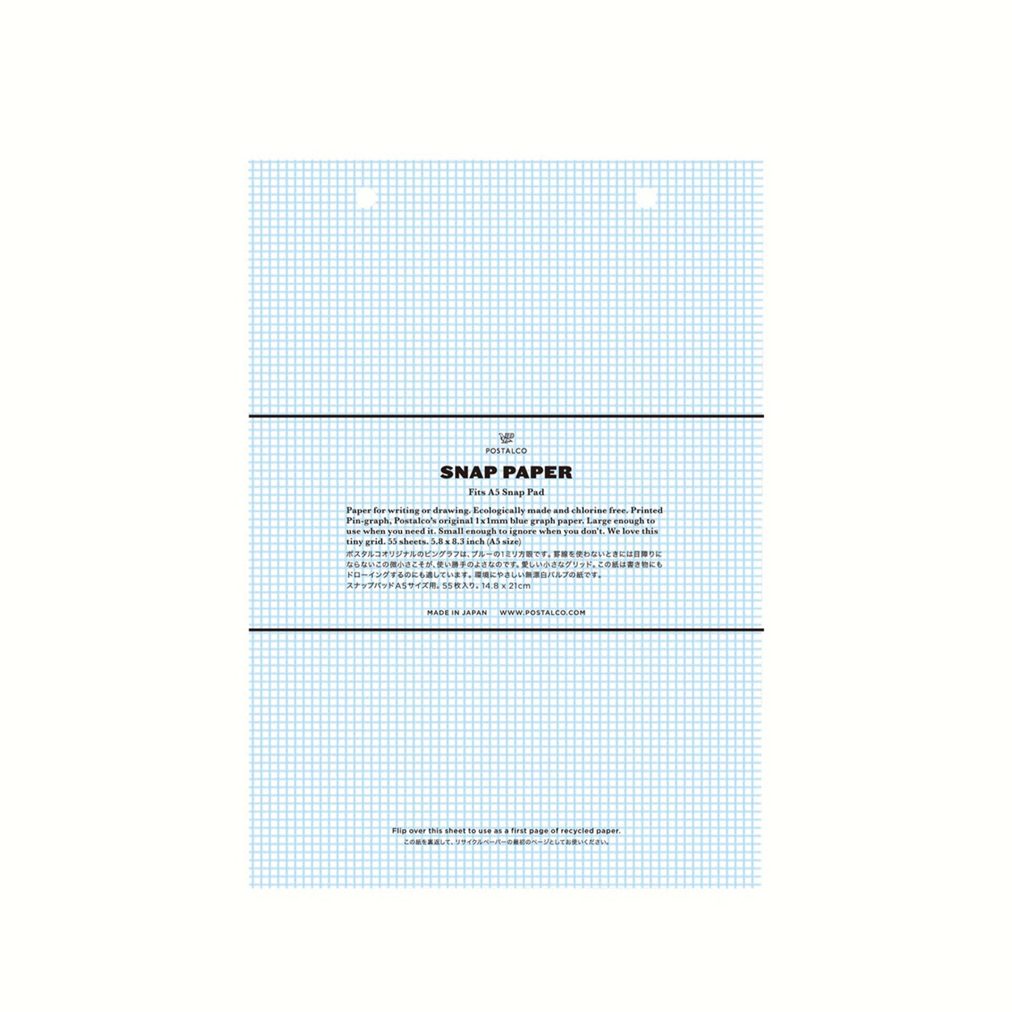Refill for Snap Pad A5/Snap Paper