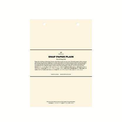 Refill for Snap Pad A5/Snap Paper Plain