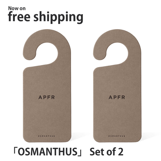 【MEDITATION SET】APFR Closet Tag-Set of 2-