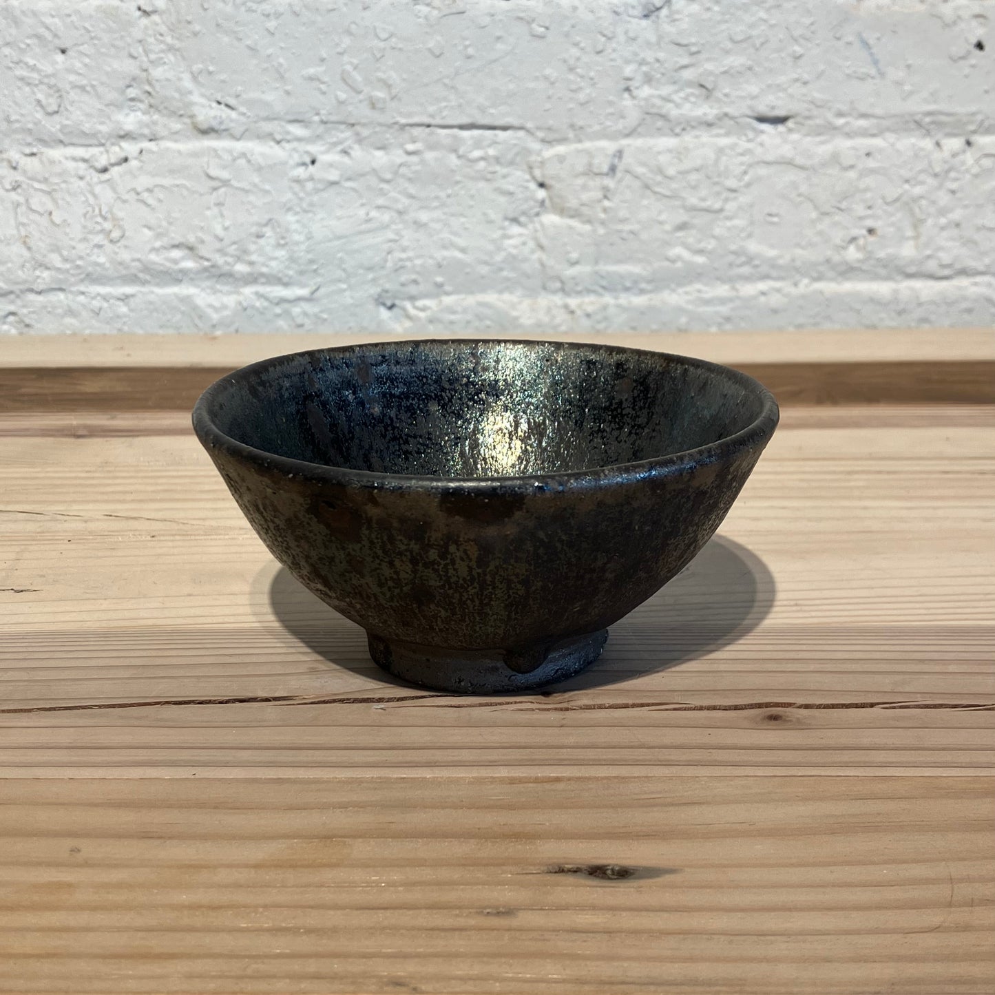 Shohei Ono6 Black glaze Rice bowl