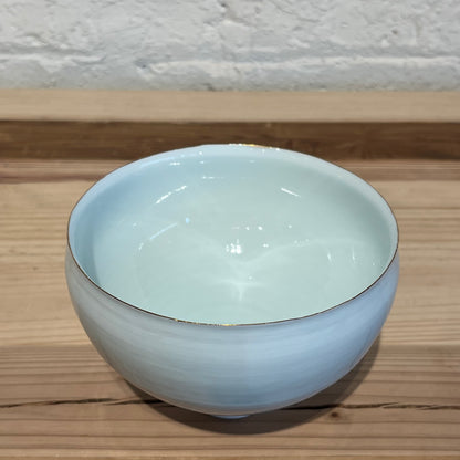 White & Gold Bowl (large)