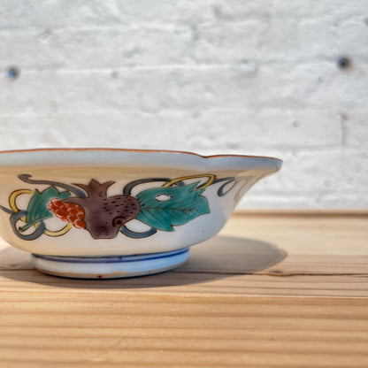 Kutani Plate 22, Isokichi Asakura , Early Showa period
