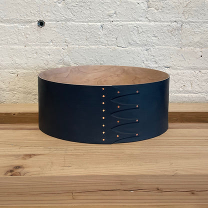OVAL BOX navy #6